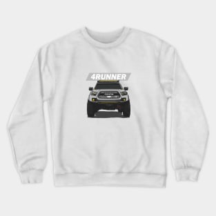 4Runner Toyota Front View - Grey Crewneck Sweatshirt